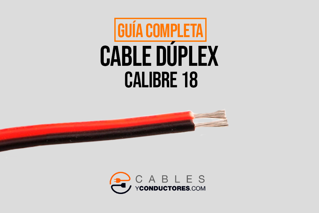 component systematic There is a trend Cable dúplex calibre 18 - Cables y Conductores Eléctricoss