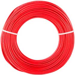 Caja 100 Mts Cable Cal 10 Condumex color Rojo